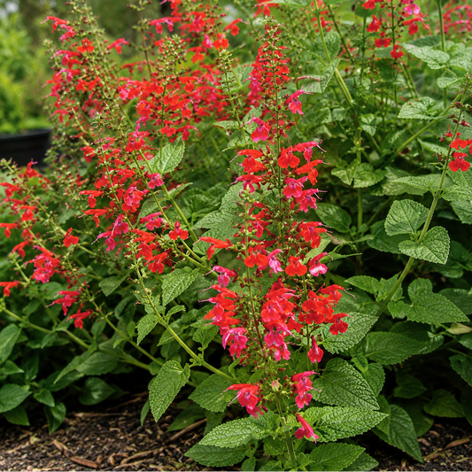 Salvia coccinea 'Tropical Red'